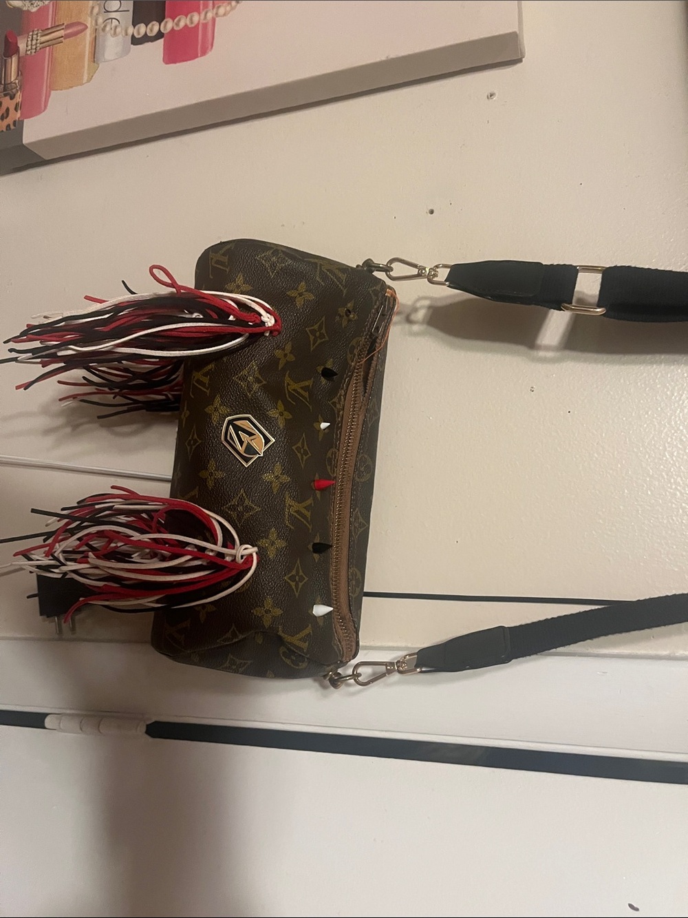 Authentic Golden Knights Louis Vuitton bag